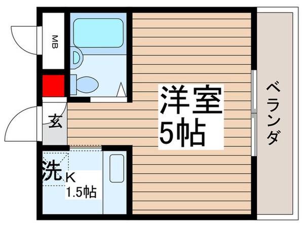 アップルハウスＥ１１番館の物件間取画像